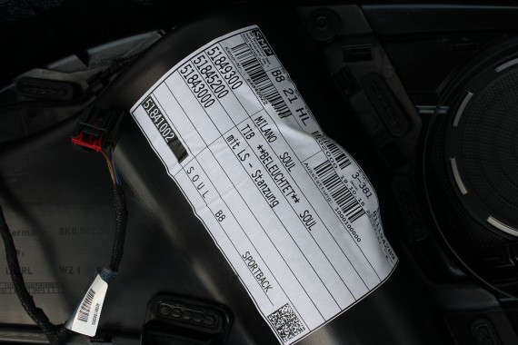 AUDI A5 SPORTBACK FOTELE SIEDZENIA KOMPLET FOTELI 8T FL LIFT N5W Leder Milano fotel siedzenie tapicerka kanapa SKÓRA wentylowane