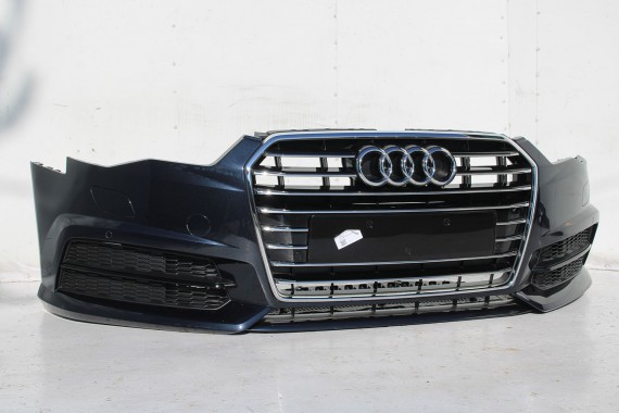 AUDI A6 FL LIFT PRZÓD maska błotniki zderzak pas przedni lampy wzmocnienie FULL LED 4G 2015- W1W1 LX5R