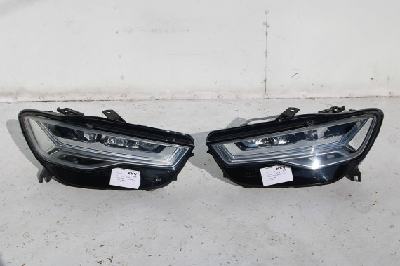 AUDI A6 FL LIFT PRZÓD maska błotniki zderzak pas przedni lampy wzmocnienie FULL LED 4G 2015- W1W1 LX5R
