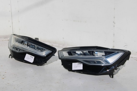 AUDI A6 FL LIFT PRZÓD maska błotniki zderzak pas przedni lampy wzmocnienie FULL LED 4G 2015- W1W1 LX5R