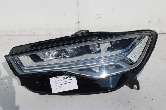 AUDI A6 FL LIFT PRZÓD maska błotniki zderzak pas przedni lampy wzmocnienie FULL LED 4G 2015- W1W1 LX5R
