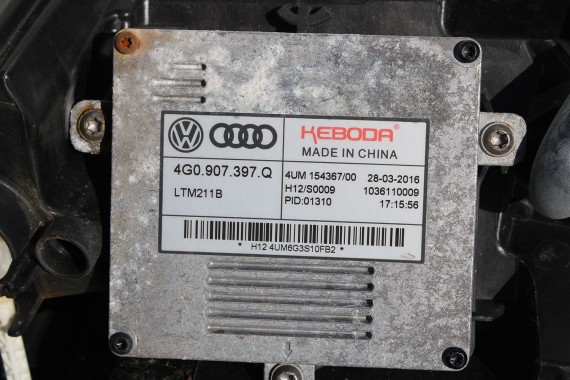 AUDI A6 FL LIFT PRZÓD maska błotniki zderzak pas przedni lampy wzmocnienie FULL LED 4G 2015- W1W1 LX5R