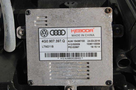 AUDI A6 FL LIFT PRZÓD maska błotniki zderzak pas przedni lampy wzmocnienie FULL LED 4G 2015- W1W1 LX5R