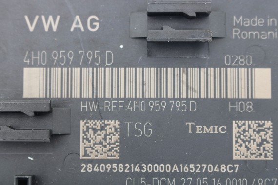 AUDI A8 4H D4 DOCIĄGANIE DRZWI DOCIĄGI DOMYKANIE 4H1837016E 4H1837015E 4H0839016C 4H0839015C 4H0959795D 4H0959793G 4H0959792G