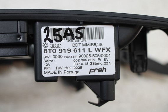 AUDI A4 A5 Q5 FL PANEL GAŁKA MMI 8T0919611L 8T0 919 611 L 8K 8T 8R HIGH 8T0919611C WFX - czarny 8T0919611L 8T0919611 8T0919611C