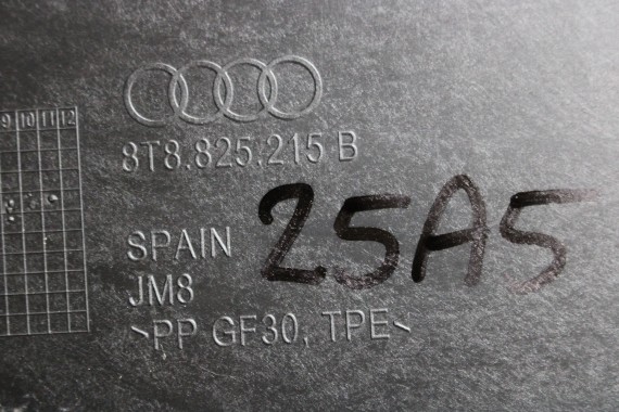 AUDI A5 OSŁONA WYKŁADZINA PODWOZIA 8T8825215B 8T8825216B PODŁOGI 8T8825216C LIFT 8T 8T8825216B 8T8825216C 8T8825215B 8T8825215B