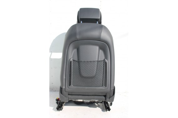 AUDI A6 4G FOTELE KOMPLET FOTELI siedzeń siedzenia fotel tapicerka skóra kolor czarny FL LIFT kanapa siedzisko oparcie fotel C7