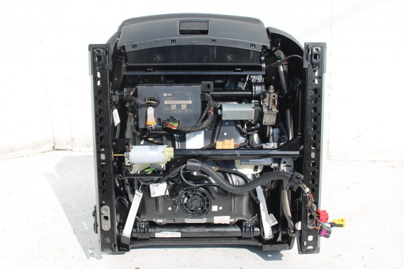 AUDI A6 4G FOTELE KOMPLET FOTELI siedzeń siedzenia fotel tapicerka skóra kolor czarny FL LIFT kanapa siedzisko oparcie fotel C7