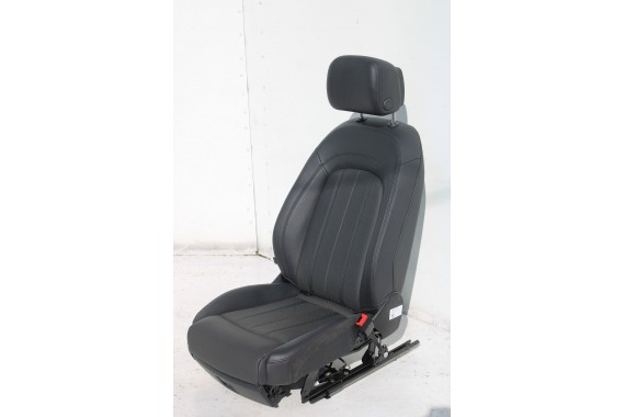 AUDI A6 4G FOTELE KOMPLET FOTELI siedzeń siedzenia fotel tapicerka skóra kolor czarny FL LIFT kanapa siedzisko oparcie fotel C7
