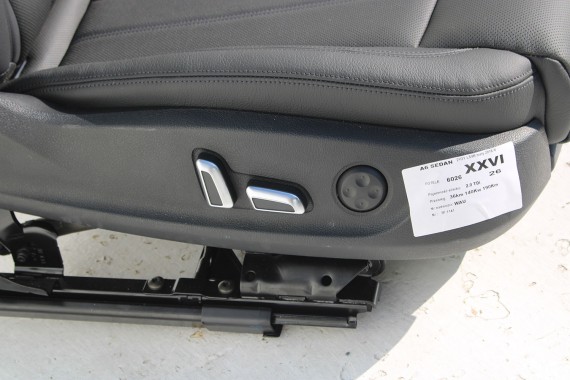 AUDI A6 4G FOTELE KOMPLET FOTELI siedzeń siedzenia fotel tapicerka skóra kolor czarny FL LIFT kanapa siedzisko oparcie fotel C7