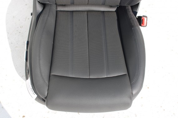 AUDI A6 4G FOTELE KOMPLET FOTELI siedzeń siedzenia fotel tapicerka skóra kolor czarny FL LIFT kanapa siedzisko oparcie fotel C7
