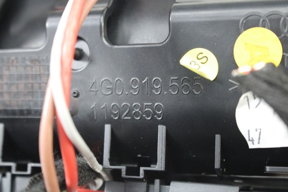 AUDI A6 4G FOTELE KOMPLET FOTELI siedzeń siedzenia fotel tapicerka skóra kolor czarny FL LIFT kanapa siedzisko oparcie fotel C7