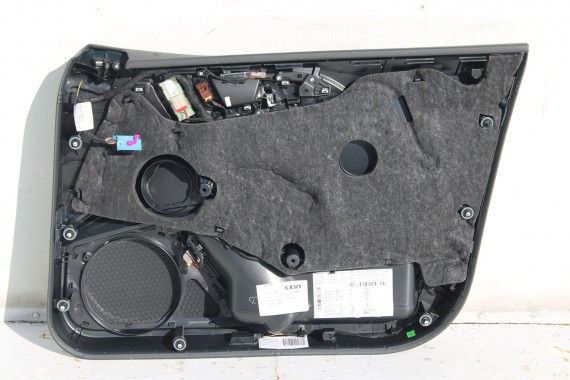 AUDI A6 4G FOTELE KOMPLET FOTELI siedzeń siedzenia fotel tapicerka skóra kolor czarny FL LIFT kanapa siedzisko oparcie fotel C7