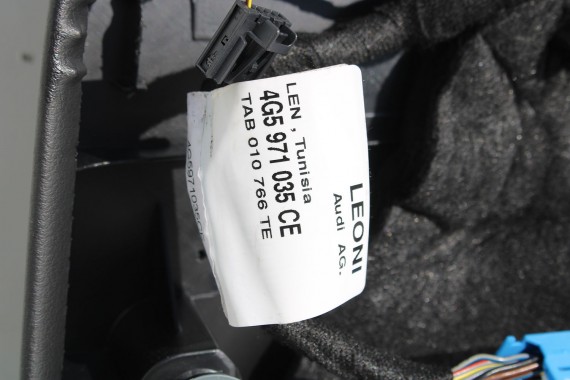 AUDI A6 4G FOTELE KOMPLET FOTELI siedzeń siedzenia fotel tapicerka skóra kolor czarny FL LIFT kanapa siedzisko oparcie fotel C7