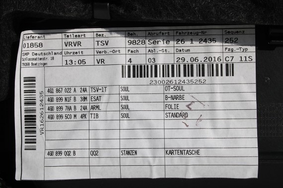 AUDI A6 4G FOTELE KOMPLET FOTELI siedzeń siedzenia fotel tapicerka skóra kolor czarny FL LIFT kanapa siedzisko oparcie fotel C7