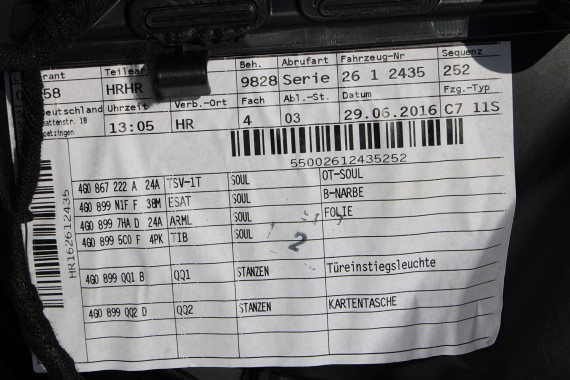 AUDI A6 4G FOTELE KOMPLET FOTELI siedzeń siedzenia fotel tapicerka skóra kolor czarny FL LIFT kanapa siedzisko oparcie fotel C7