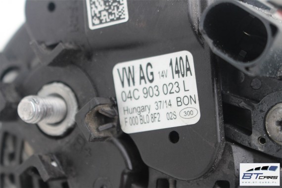 VW AUDI SKODA SEAT ALTERNATOR 04C903023L 04C903023L 04C903023T 04C903023TX 04E903024S 04E903015P 04E903015P 04E903023J 04C903023