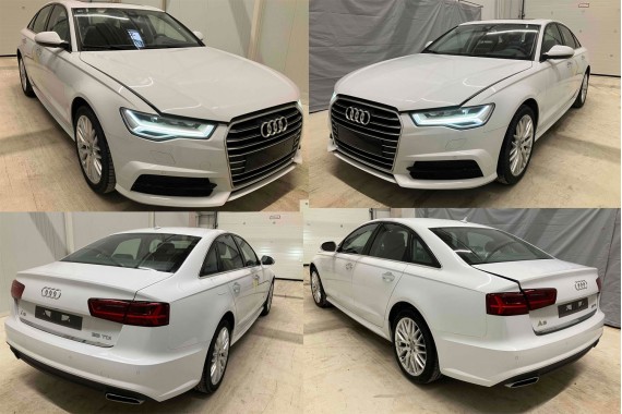 AUDI A6 4G FOTELE KOMPLET FOTELI siedzeń siedzenia fotel tapicerka skóra kolor czarny FL LIFT kanapa siedzisko oparcie fotel C7