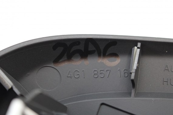 AUDI A6 A7 NAKŁADKA KONSOLI HEAD-UP 4G1857161 obudowa ramka konsoli kolor 6PS SOUL czerń 4G1 857 161 4G nakładka 4G1857161