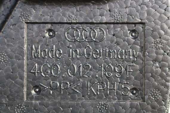 AUDI A6 4G C7 STYROPIAN PODŁOGA BAGAŻNIKA 4G0012109F tapicerka wykończenie 4G0 012 109 wnęka pianka wkład 4G0012109F 4G0012109F