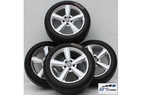 AUDI Q7 FELGI 20 cali KOŁA 4L0601025H 4L0601025AM felga OPONY 9J*20H2 ET60 opona YOKOHAMA ADVAN SPORT 275/45/20 110Y 4L