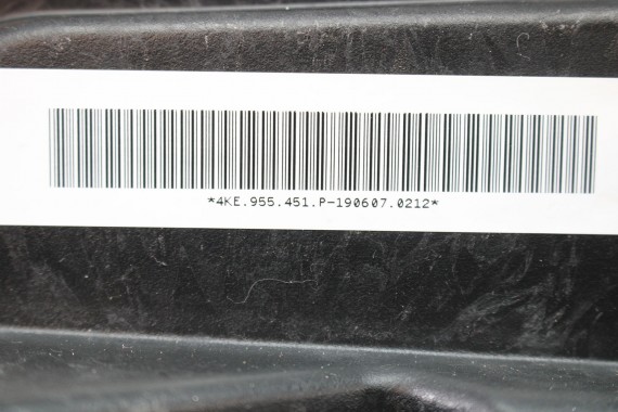 AUDI Q8 E-TRON ZBIORNIK PŁYNU SPRYSKIWACZY 4KE955451P  4KE955463 4KE955453F ETRON ZBIORNICZEK pojemnik