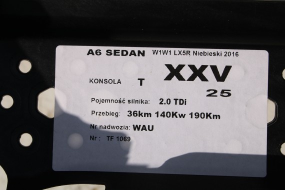 AUDI A6 KONSOLA DESKA ROZDZIELCZA KOKPIT 4G1857001E 4G1857001 PULPIT HEAD UP 4G 4G1858005 4G8857069 4G1857001E 4G1857001 C7 LIFT