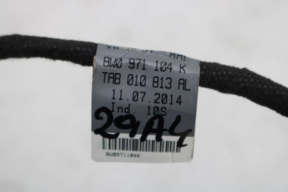 AUDI A4 8W WIĄZKA instalacja zderzaka tył 8W0971104K elektryczna 8W0 971 104 K B9 PDC 8W0971104K 8W0971104K 8W0971104K 8W0971104