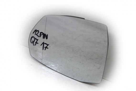 AUDI Q7 WKŁAD LUSTERKA PODGRZEWANEGO 4M0857535B 4M 4M0 857 535 B lewe strona lewa kierowcy SZKŁO 4M0857535B 80A857535B 4M0857535