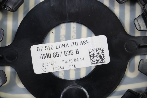 AUDI Q7 WKŁAD LUSTERKA PODGRZEWANEGO 4M0857535B 4M 4M0 857 535 B lewe strona lewa kierowcy SZKŁO 4M0857535B 80A857535B 4M0857535