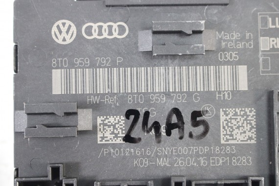 AUDI A4 A5 MODUŁ STEROWNIK DRZWI 8T0959793P 8T0959792P 8T0959795Q 8T0959793Q  8T0959792Q 8T0959793P 8T0959792P LIFT 8K 8T0959793