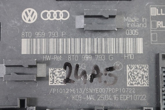 AUDI A4 A5 MODUŁ STEROWNIK DRZWI 8T0959793P 8T0959792P 8T0959795Q 8T0959793Q  8T0959792Q 8T0959793P 8T0959792P LIFT 8K 8T0959793