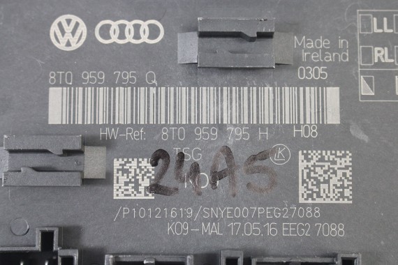 AUDI A4 A5 MODUŁ STEROWNIK DRZWI 8T0959793P 8T0959792P 8T0959795Q 8T0959793Q  8T0959792Q 8T0959793P 8T0959792P LIFT 8K 8T0959793