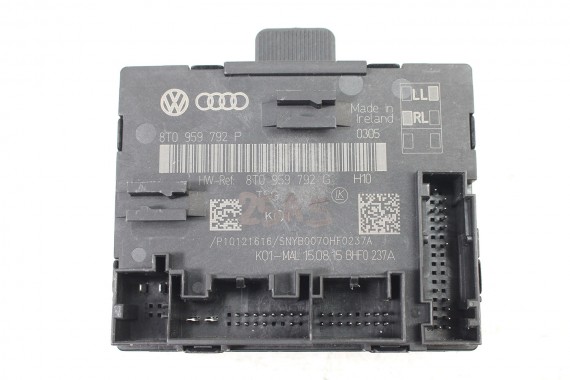 AUDI A4 A5 MODUŁ STEROWNIK DRZWI 8T0959793P 8T0959792P 8T0959795Q 8T0959793Q  8T0959792Q 8T0959793P 8T0959792P LIFT 8K 8T0959793
