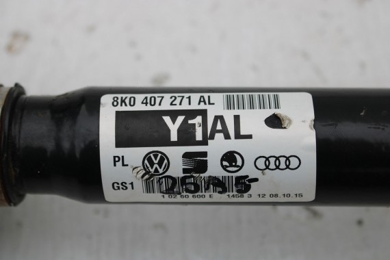 AUDI A4 A5 PÓŁOŚ PRZÓD 8K0407271AL 8K0 407 271 AL PRZEDNIA 8K B8 8T 8F 8K0407271AL 8K0407271AL 8K0407271AF 8K0407271AL 8K0407271