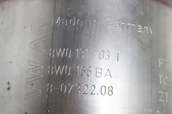 AUDI S4 S5 KATALIZATOR 8W0131703AA 8W0131703T A4 A5 8W B9 F5 3.0 TFSi 8W0 131 703 T 8W0 131 703 AA 3.0TFSI 8W0254252T 8W0131703T