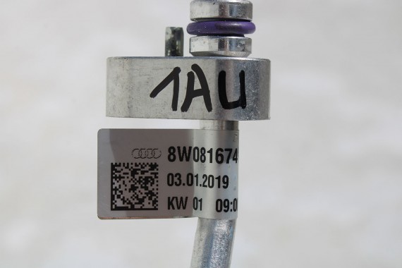 AUDI S4 S5 RURKA KLIMATYZACJI 8W0816741AM KLIMY PRZEWÓD WĄŻ A4 A5 8W b9 f5 8W0 816 741 SILNIK 3.0 TFSi CWG 8W0816741AM 8W0816741