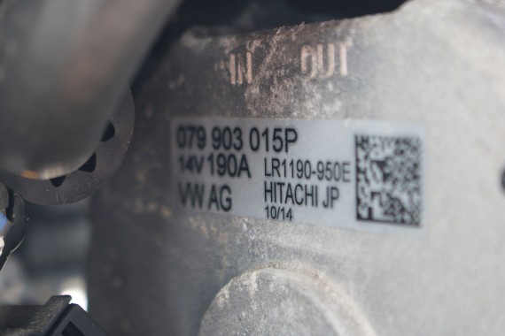 AUDI A6 A7 A8 ALTERNATOR 079903015P 079903015PX 079903015 Hitachi 4.0TFSi 079903015P 079903015P 079903015P 079903015P 079903015P