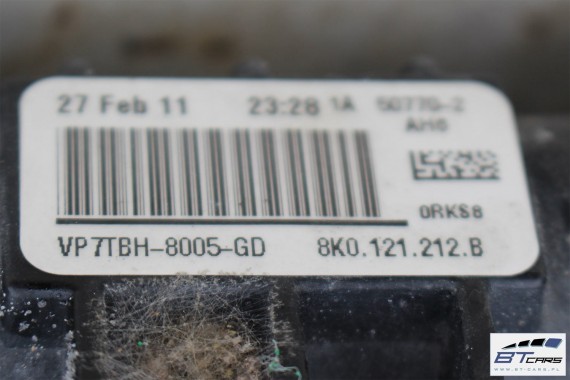 AUDI DODATKOWA CHŁODNICA WODY 8K0121212B 8K0121212 8K0 121 212 B benzyna A4 A5 A7 A8 8K0121212B 8K0121212 8K0121212B 8K0121212