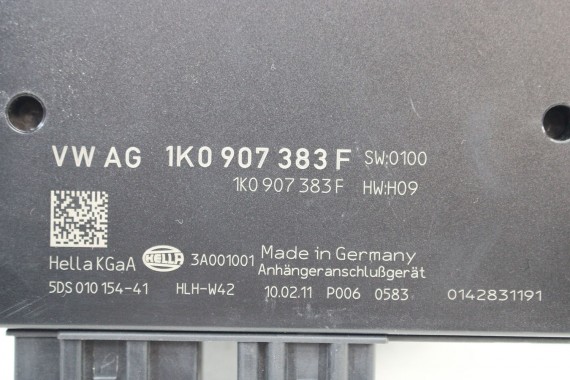 VW AUDI SEAT SKODA MODUŁ STEROWNIK HAKA 1K0907383F 8P0907383 1K0907383E 1K0907383 1K0907383A 1K0907383B 1K0907383D 1K0907383E