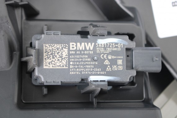 BMW iX i20 ZDERZAK PRZEDNI PRZÓD M pakiet Kolor: 300 Alpinweiss 3 Biały M POWER  51117933621 7983621 9879666 9879665 9492524