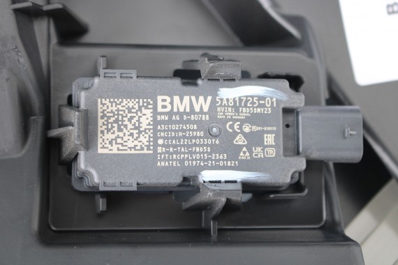 BMW iX i20 ZDERZAK PRZEDNI PRZÓD M pakiet Kolor: 300 Alpinweiss 3 Biały M POWER  51117933621