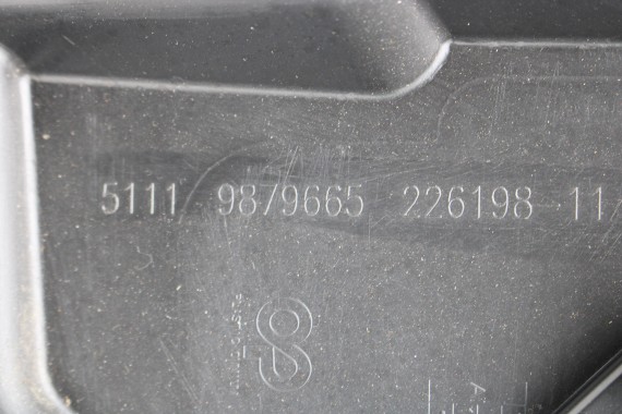 BMW iX i20 ZDERZAK PRZEDNI PRZÓD M pakiet Kolor: 300 Alpinweiss 3 Biały M POWER  51117933621 7983621 9879666 9879665 9492524