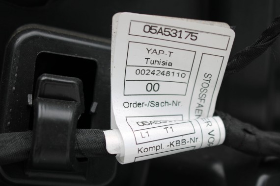 BMW iX i20 ZDERZAK PRZEDNI PRZÓD M pakiet Kolor: 300 Alpinweiss 3 Biały M POWER  51117933621 7983621 9879666 9879665 9492524