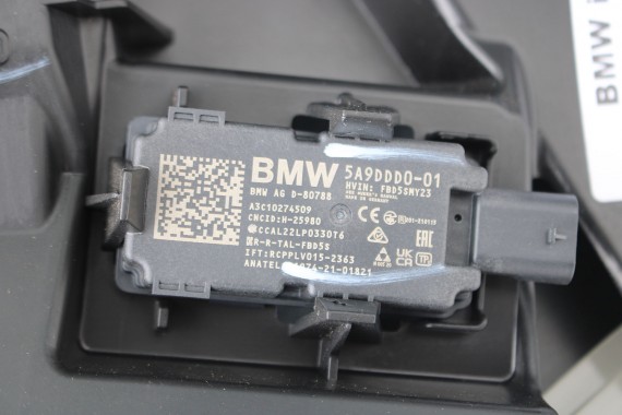 BMW iX i20 ZDERZAK PRZEDNI PRZÓD M pakiet Kolor: 300 Alpinweiss 3 Biały 51117933621 5A0ABC9 9879665 9879666 9492524