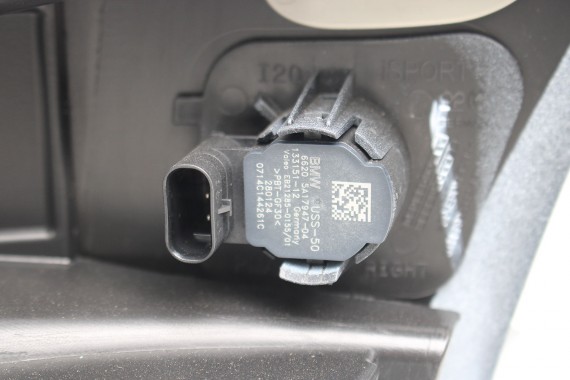 BMW iX i20 ZDERZAK PRZEDNI PRZÓD M pakiet Kolor: 300 Alpinweiss 3 Biały 51117933621 5A0ABC9 9879665 9879666 9492524