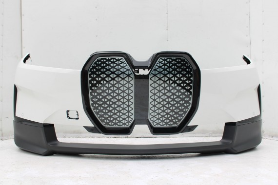 BMW iX i20 ZDERZAK PRZEDNI PRZÓD M pakiet Kolor: 300 Alpinweiss 3 Biały 51117933621 7983621 9879666 9879665 9492524