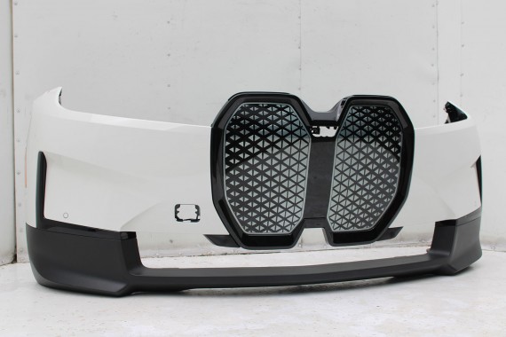 BMW iX i20 ZDERZAK PRZEDNI PRZÓD M pakiet Kolor: 300 Alpinweiss 3 Biały 51117933621 7983621 9879666 9879665 9492524