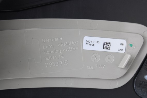 BMW iX i20 ZDERZAK PRZEDNI PRZÓD M pakiet Kolor: 300 Alpinweiss 3 Biały 51117933621 7983621 9879666 9879665 9492524