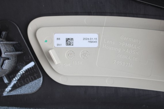 BMW iX i20 ZDERZAK PRZEDNI PRZÓD M pakiet Kolor: 300 Alpinweiss 3 Biały 51117933621 7983621 9879666 9879665 9492524